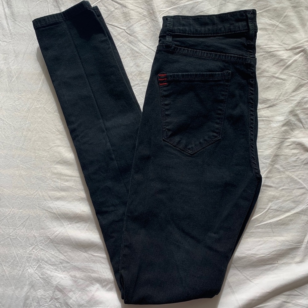 BDG | Twig Ripped High-Waisted Skinny Jean | Black
